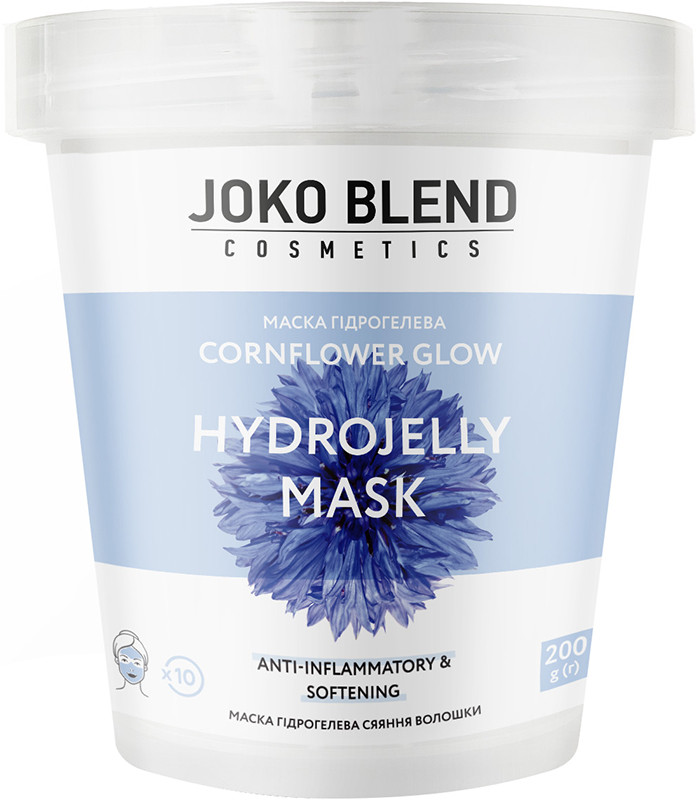Маска гидрогелевая для лица Cornflower Glow Joko Blend 200 г 