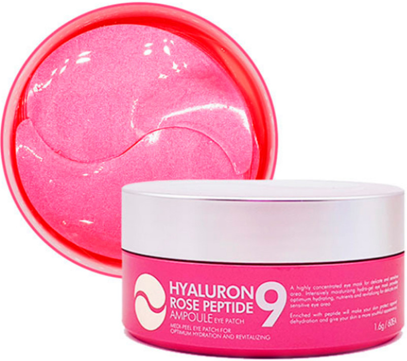 Патчи питательные с пептидами Medi-Peel Hyaluron Rose Peptide 9 Ampoule Eye Patch, 60 шт