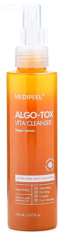 Пінка для глибокого очищення з екстрактом лимона Medi-Peel Algo-Tox Vita Clear, 150 мл