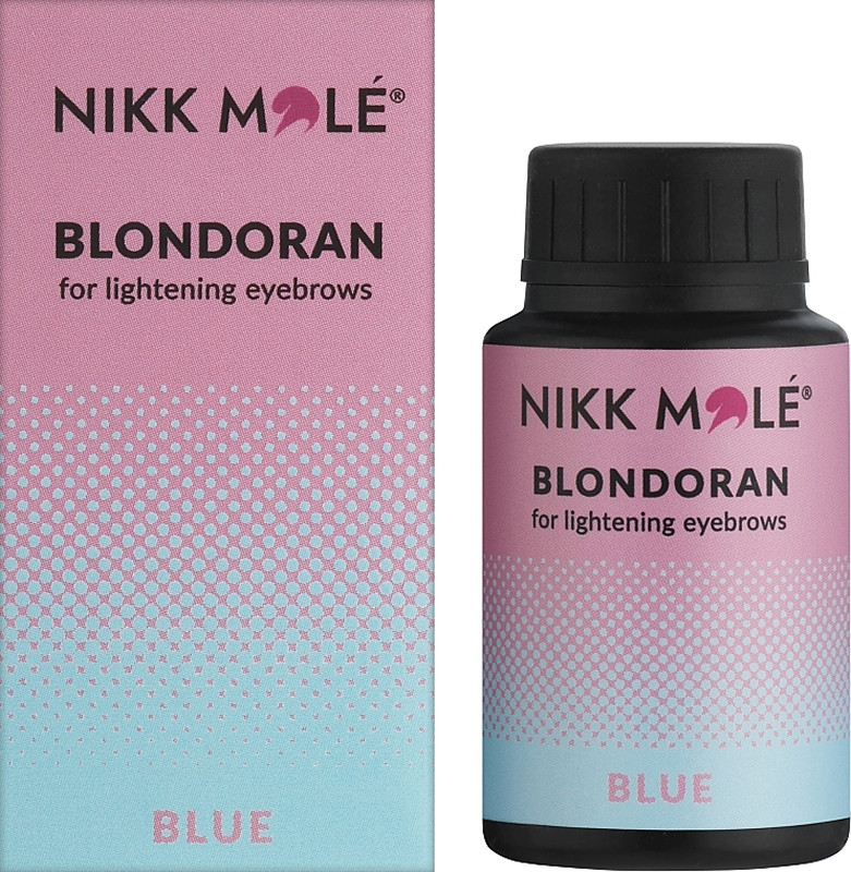 Пудра осветляющая Blue Blondoran Nikk Mole, 20 г