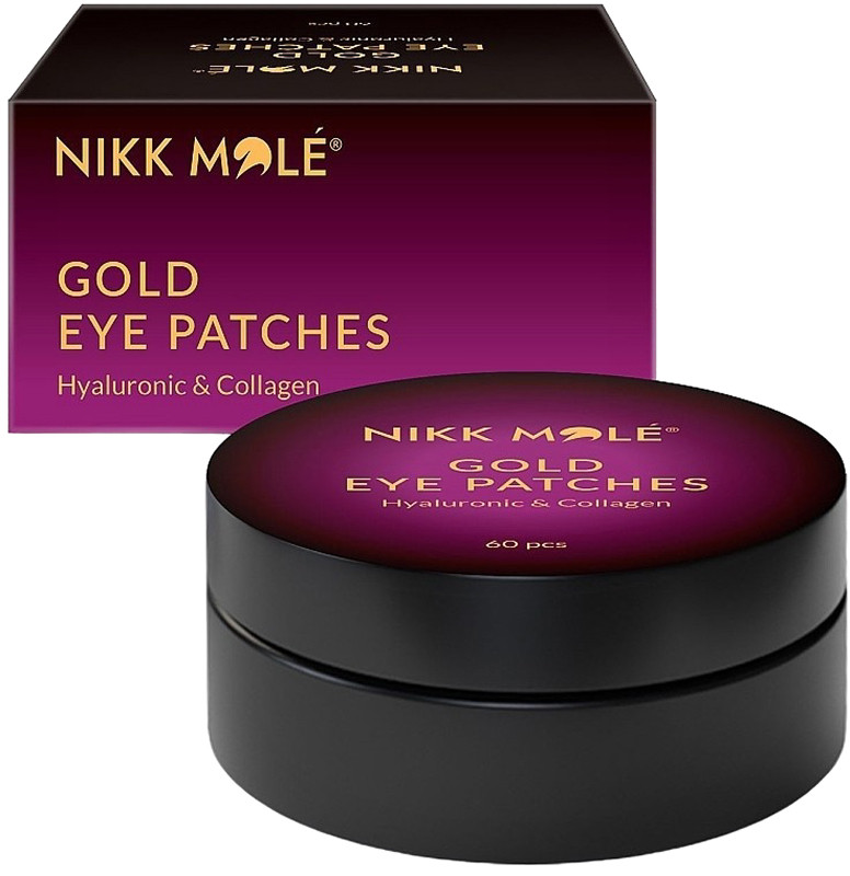 Патчі золоті Hyaluronic & Collagen Nikk Mole, 60 шт