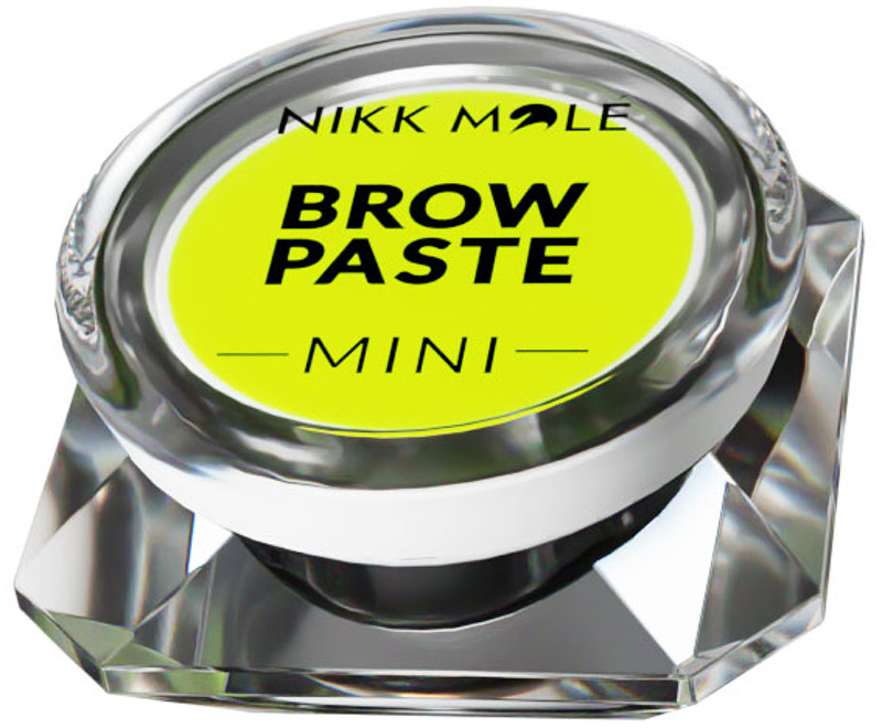 Паста для бровей Brow Paste Mini Yellow Nikk Mole, 3,5 г