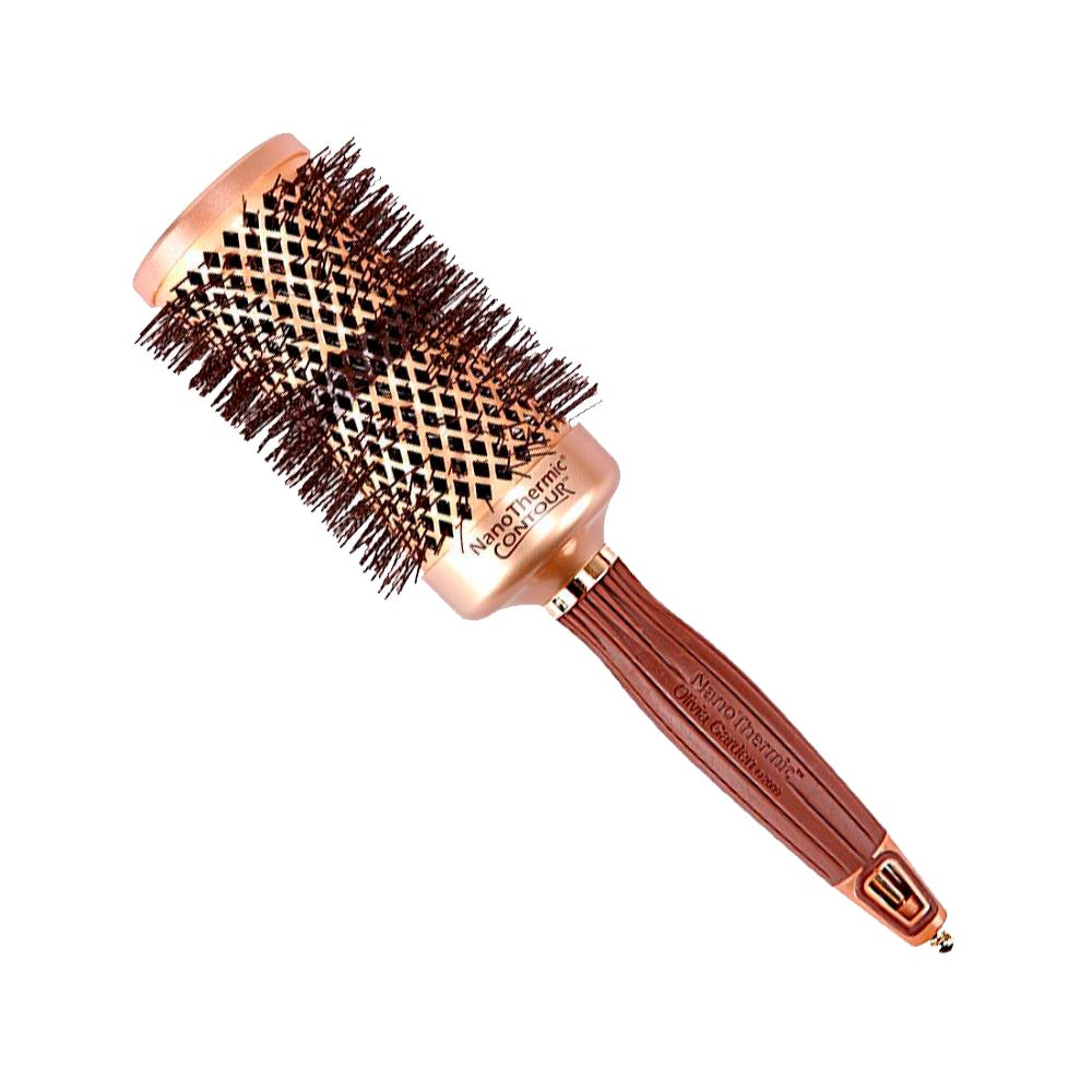 Брашинг для волосся Nano Thermic ceramic ion Thermic Contour Thermal Olivia Garden, 52 мм