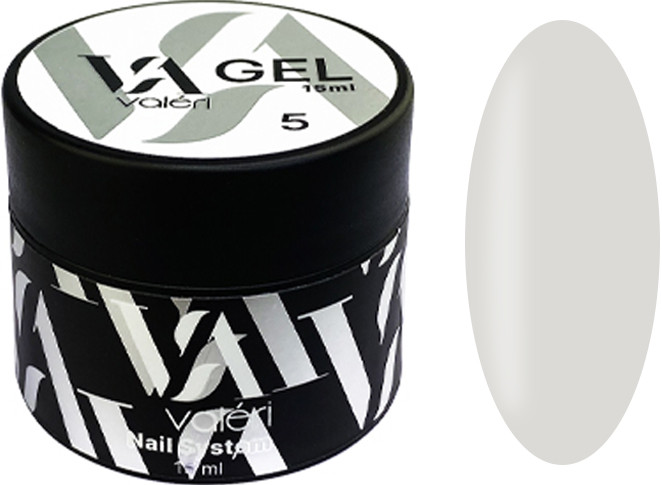 Гель для нігтів Builder Gel 05 Clear Valeri, 15мл
