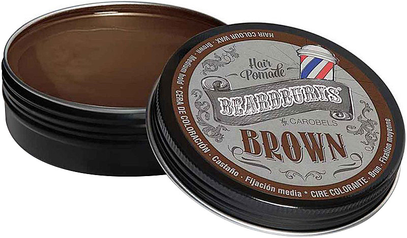 Віск тонуючий з коричневою фарбою Brown Beardburys, 100 мл Фото 2