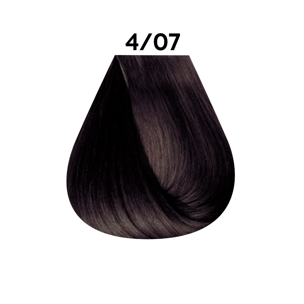 Фарба для волосся 4.07 каштановий натуральний тютюновий Keratin Color  Фото 2 