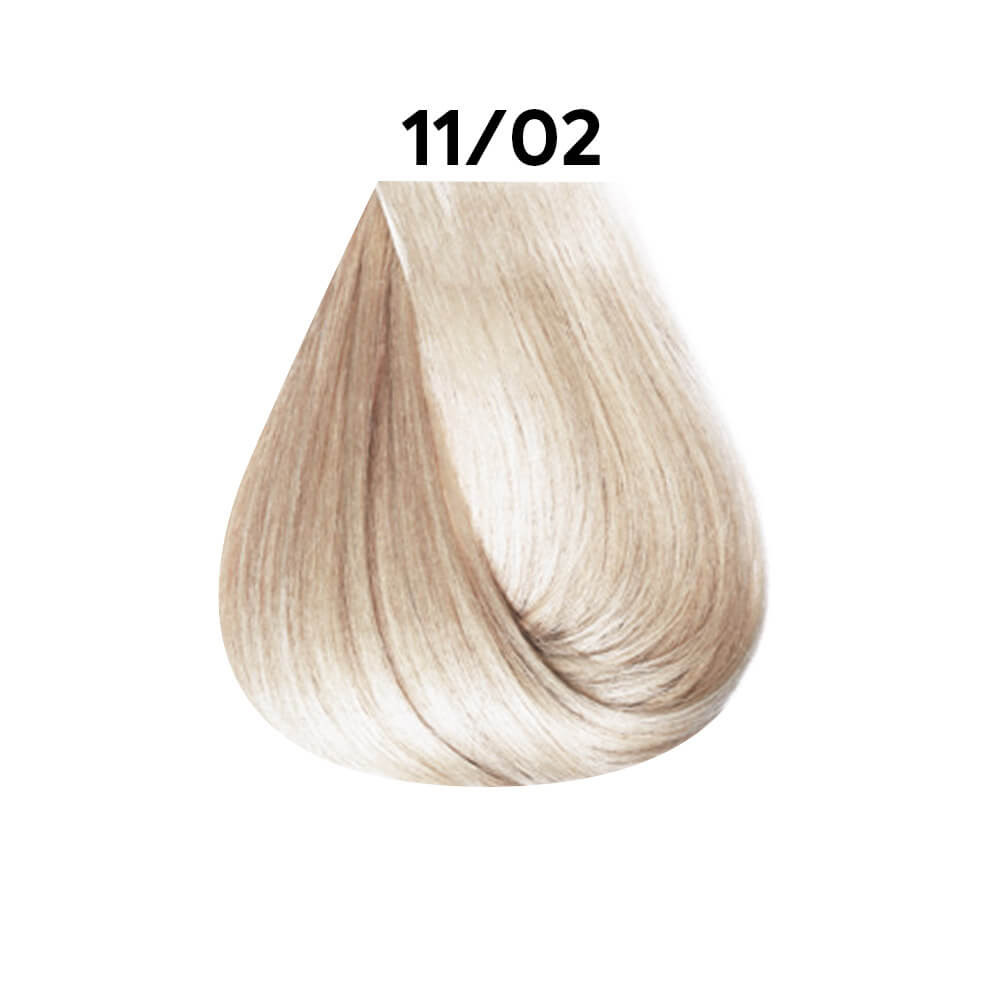 Краска для волос 11.02 блондин очень светлый жемчужный Keratin Color  Фото 2 
