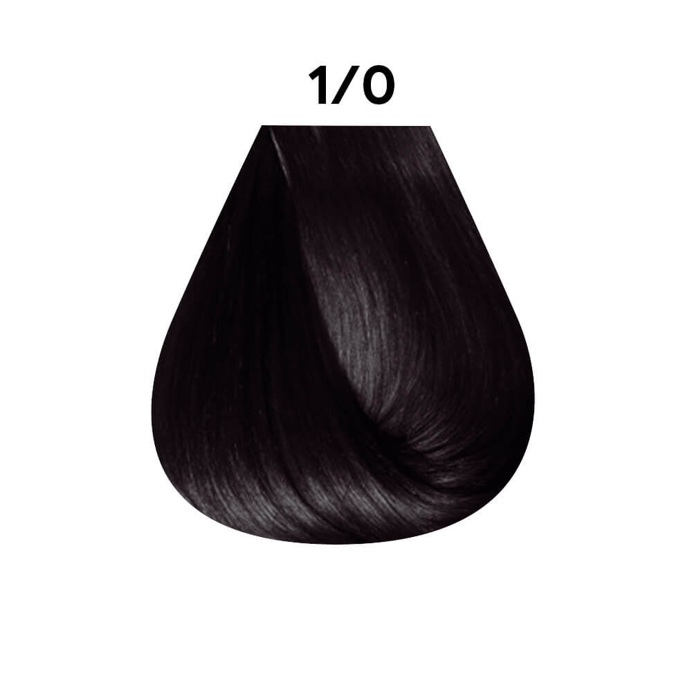 Фарба для волосся 1.0 чорна Keratin Color  Фото 2 