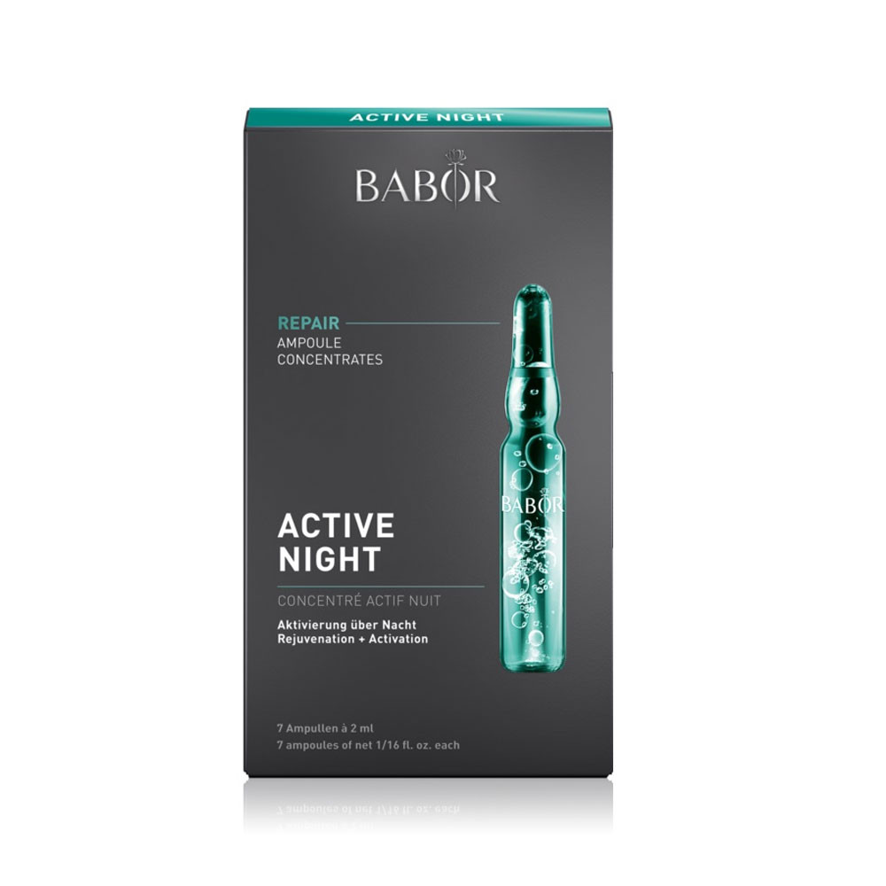 Ампули для обличчя нічні Concentrates Active Night Babor, 7х2 мл на beauty-prof.com Ампули для обличчя нічні Concentrates Active Night Babor, 7х2 мл