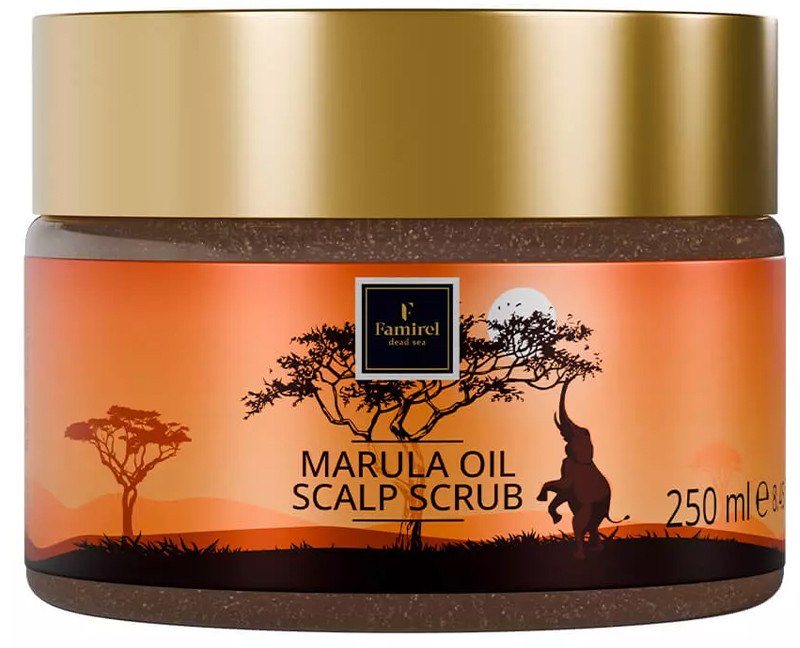 Скраб для кожи головы Marula Oil Famirel, 250 мл