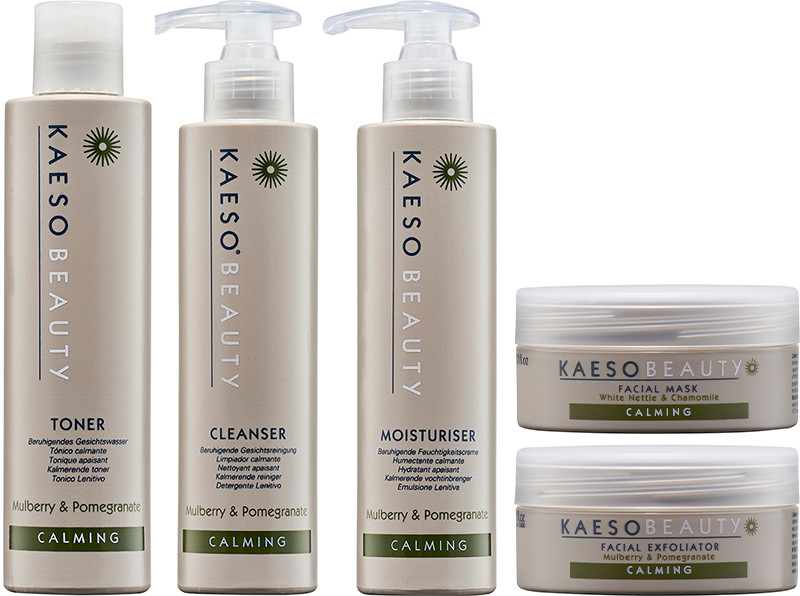 Набір подарунковий для чутливої шкіри Calming Kaeso, (195мл/95мл/95мл/195мл/195мл)  Фото 2 