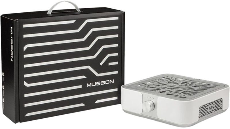 Витяжка для манікюру та педикюру MUSSON X3 SILVER на 72 вт. на beauty-prof.com Фото 3 Витяжка для манікюру та педикюру MUSSON X3 SILVER на 72 вт. Фото 3
