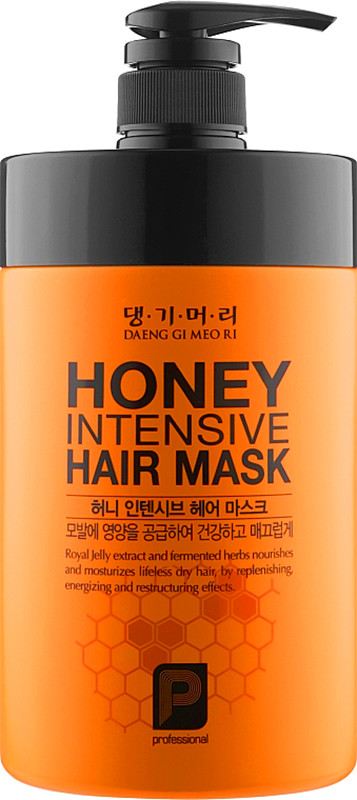 Маска медовая для волос интенсивного действия Honey Intensive Hair Mask Daeng Gi Meo Ri 1000 мл