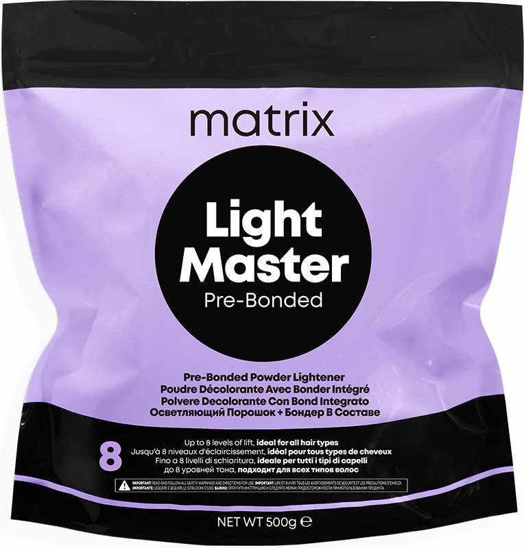 Пудра осветляющая для волос 8 тонов Light Master PRE Bonded 500гр. Matrix
