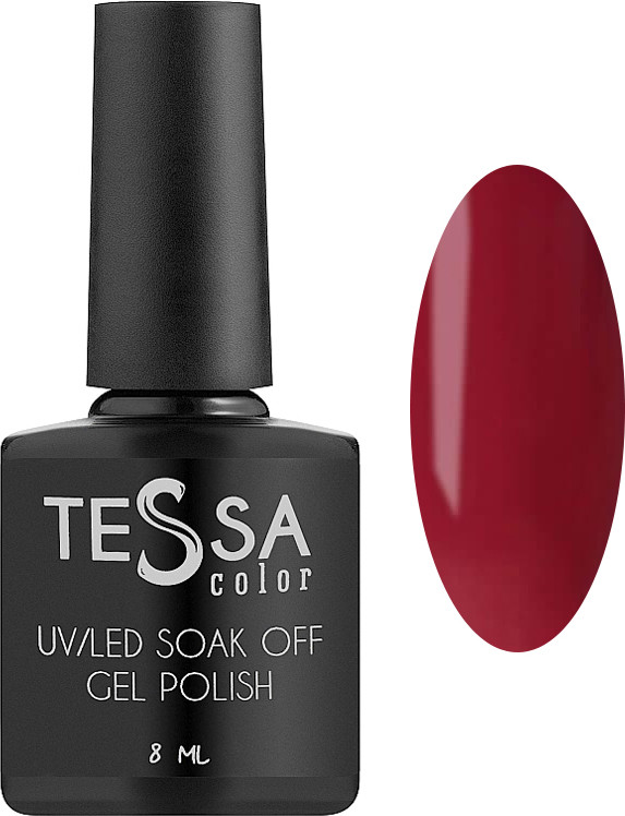 Гель-лак Red №02 Tessa, 8 мл