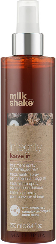 Спрей для догляду за пошкодженим волоссям Integrity Leave In Milk Shake, 250мл