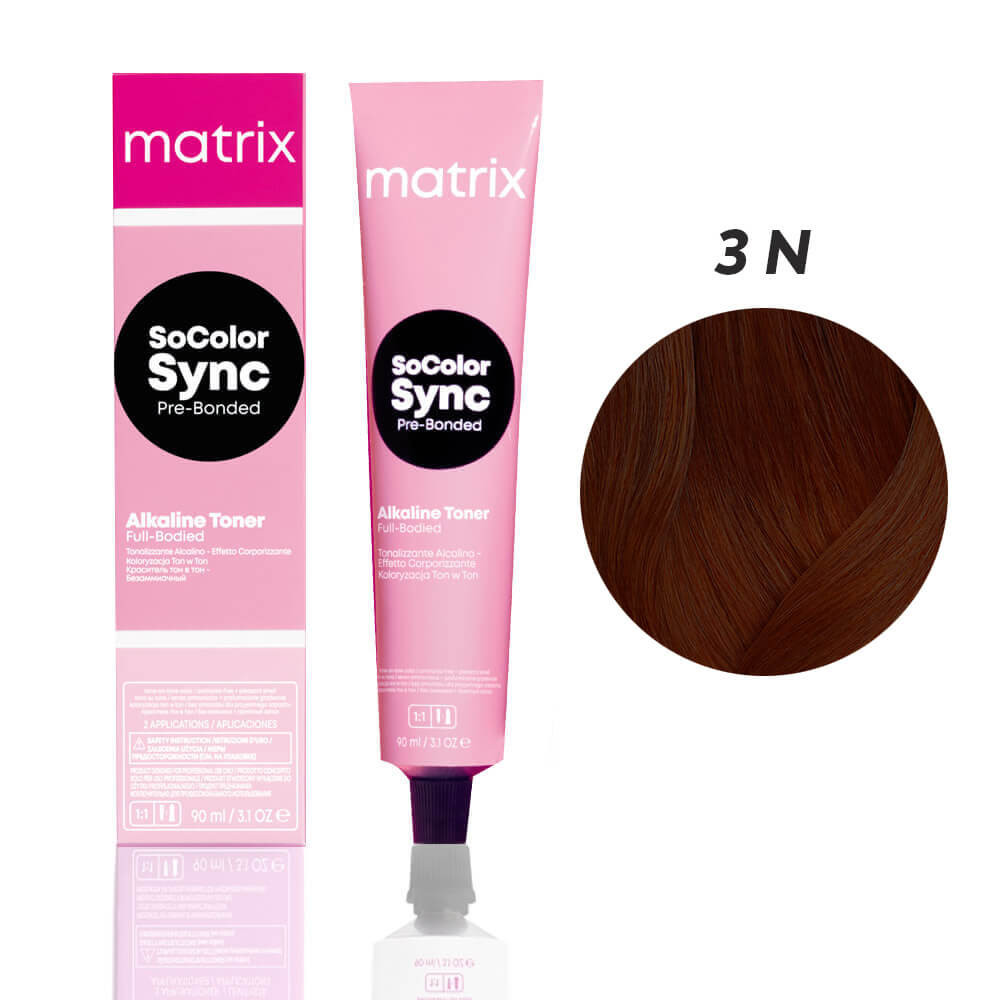 Краска для волос PRE Bonded Color Sync 3N Matrix, 90 мл на beauty-prof.com Краска для волос PRE Bonded Color Sync 3N Matrix, 90 мл