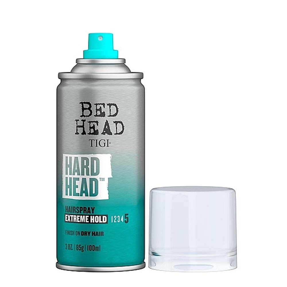 Лак для волосся екстримальної фіксації Hard Head Hairspray TIGI, 100 мл Фото 2