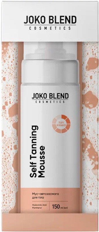 Мус-автозасмага для тіла Self Tanning Mousse Joko Blend, 150 мл
