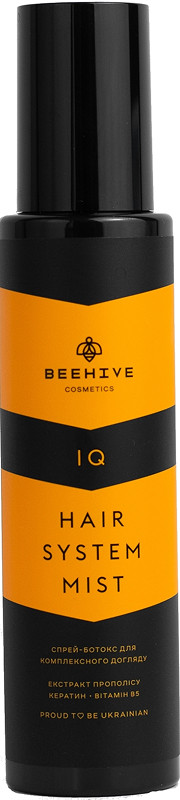 Спрей-ботокс для комплексного догляду IQ Hair System Mist Beehive Cosmetics, 150 мл