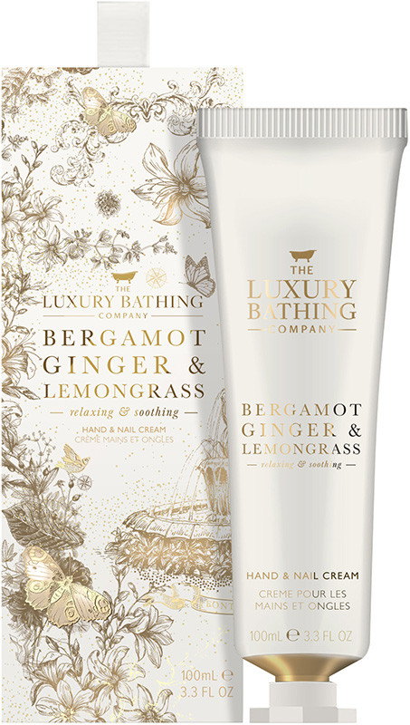 Крем для рук и ногтей Bergamot, Ginger, Lemongrass The luxury bathing, 100 мл