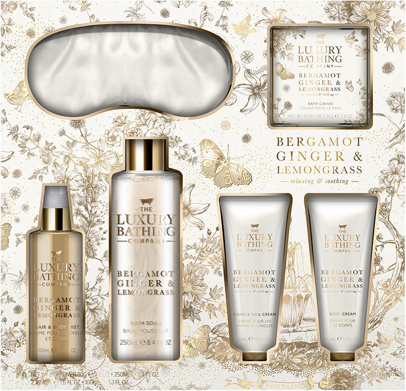 Набір для рук і тіла Ultimate Pamper BGL The luxury bathing, (50мл/50мл/100мл/250мл/80г)