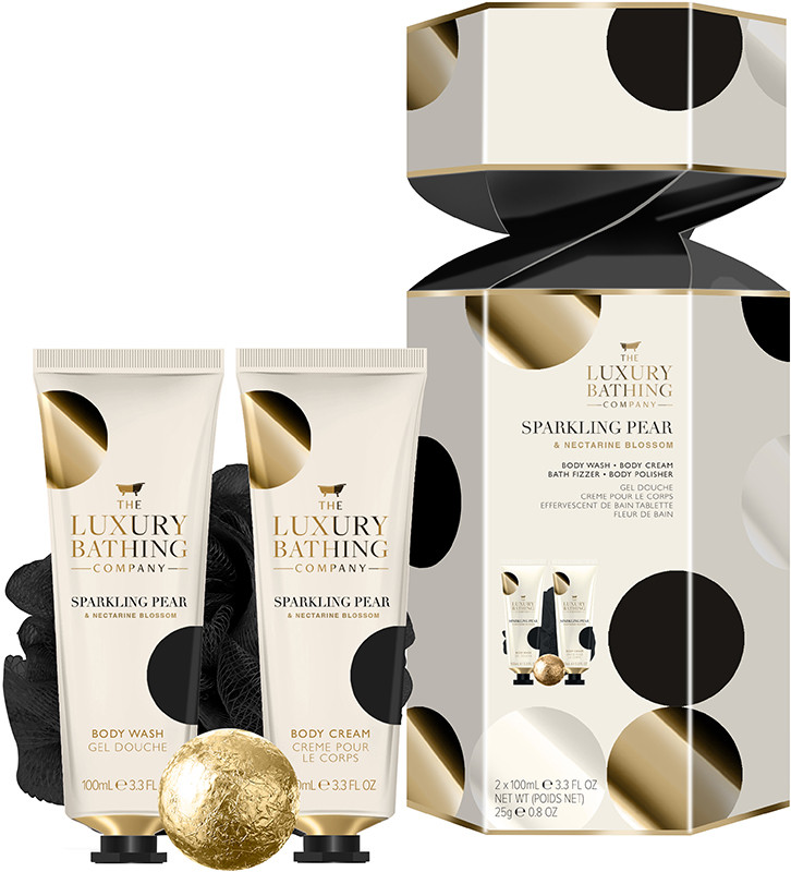 Набор для тела Dazzling SPN The luxury bathing, (100мл/100мл/25г)