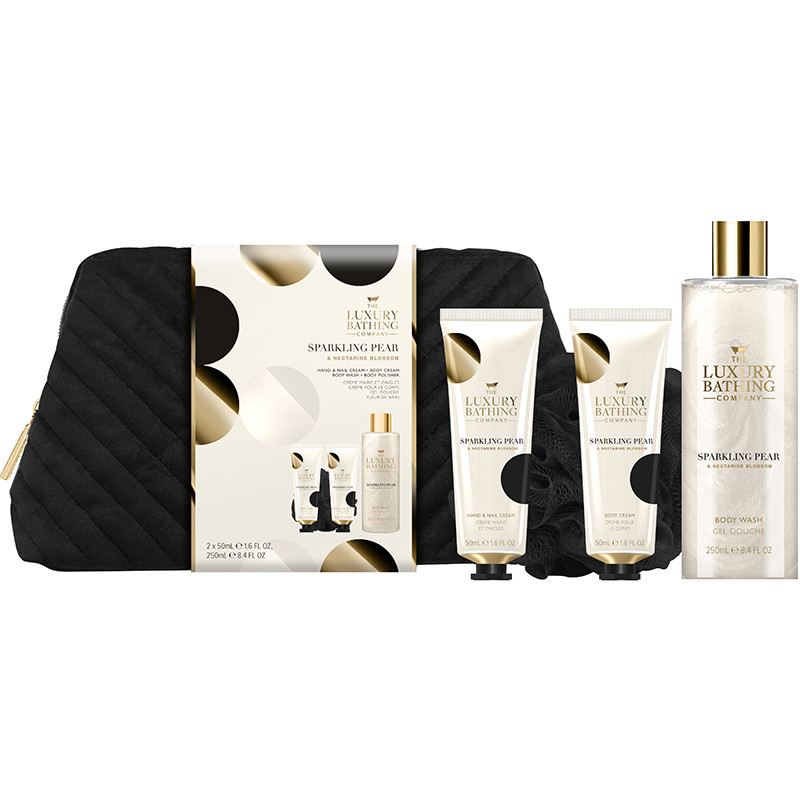 Набор для рук и тела Glamour SPN The luxury bathing, (50мл/50мл/250мл)