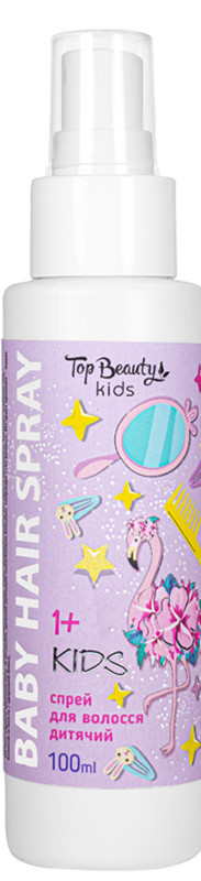 Спрей для волосся дитячий вік 1+ Top Beauty, 100 мл