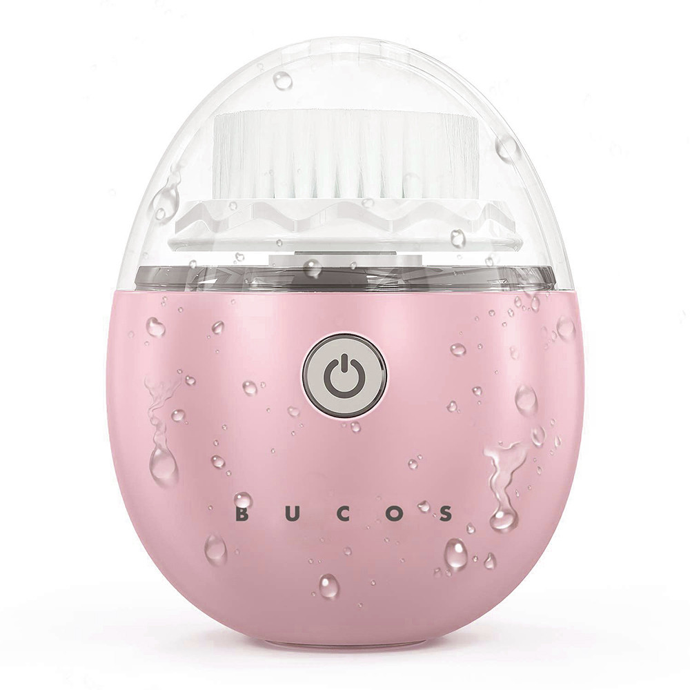 Очищаюча щітка для обличчя Facial Cleansing Brush B1 (Рожева) Bucos