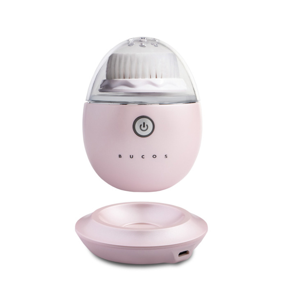 Очищаюча щітка для обличчя Facial Cleansing Brush B1 (Рожева) Bucos Фото 2