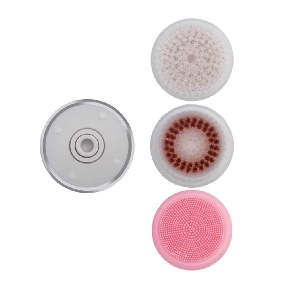 Очищаюча щітка для обличчя Facial Cleansing Brush B1 (Рожева) Bucos Фото 3
