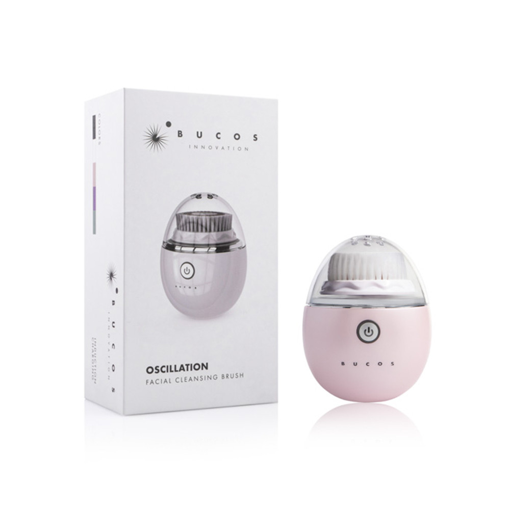 Очищаюча щітка для обличчя Facial Cleansing Brush B1 (Рожева) Bucos Фото 4