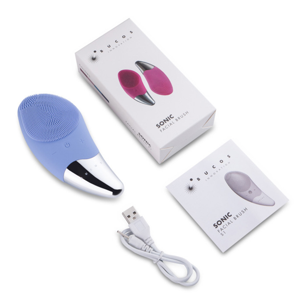 Очищаюча щітка для обличчя Sonic Facial Brush S1 (Волошкова) Bucos на beauty-prof.com Фото 5 Очищаюча щітка для обличчя Sonic Facial Brush S1 (Волошкова) Bucos Фото 5
