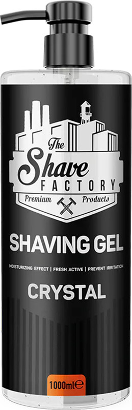 Гель для бритья Crystal Shaving Gel The Shave Factory, 1000 мл