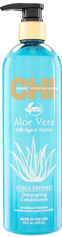 Кондиціонер для кучерявого волосся з алое віра Aloe Vera CHI, 739 мл