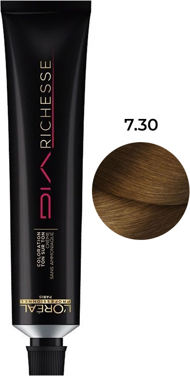 Крем-краска для волос DIA Richesse № 7.30 L’Oreal Professionnel Paris, 50 мл