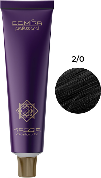 Краска для волос 2/0 DEMIRA Professional KASSIA 90 мл 
