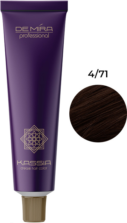 Фарба для волосся 4/71 DEMIRA Professional KASSIA 90 мл 
