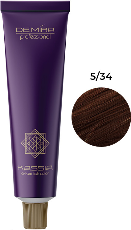 Фарба для волосся 5/34 DEMIRA Professional KASSIA 90 мл 