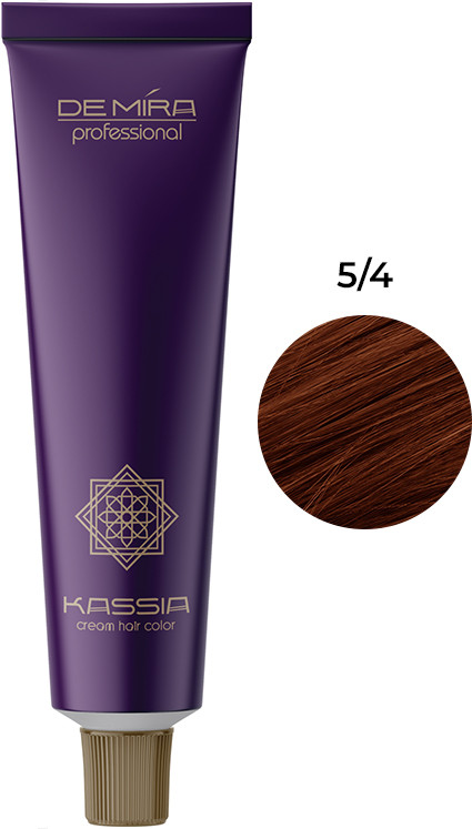 Краска для волос 5/4 DEMIRA Professional KASSIA 90 мл 