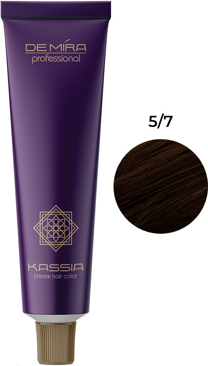 Фарба для волосся 5/7 DEMIRA Professional KASSIA 90 мл 