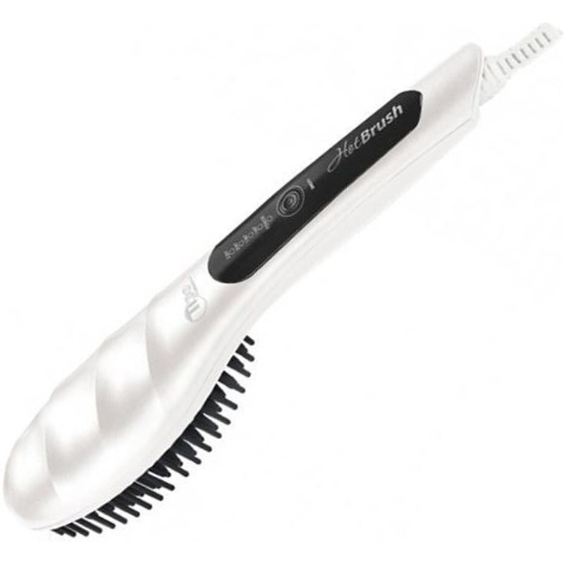 Щітка-вирівнювач білий Hot Brush Tico на beauty-prof.com Щітка-вирівнювач білий Hot Brush Tico