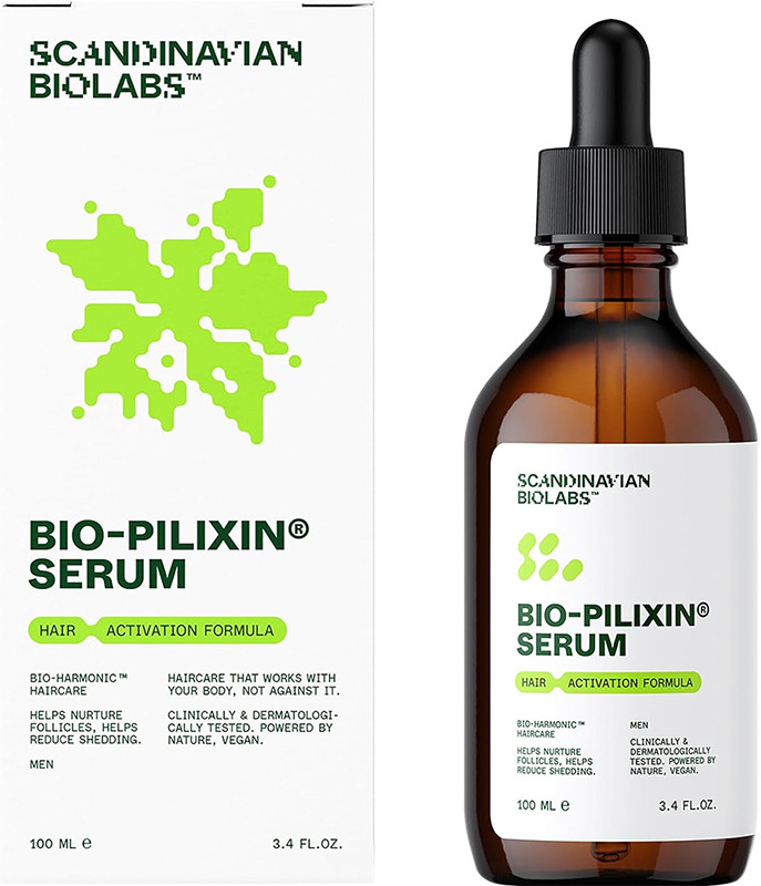 Сыровотка для активации роста волос для мужчин Bio-Pilixin Hair Activation Scandinavian Biolabs, 100 мл на beauty-prof.com Фото 2 Сыровотка для активации роста волос для мужчин Bio-Pilixin Hair Activation Scandinavian Biolabs, 100 мл Фото 2