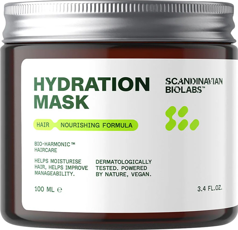Маска для увлажнения волос Hair Hydration Mask Scandinavian Biolabs , 100 мл 
