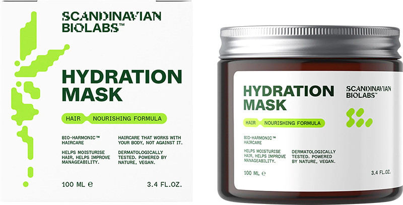 Маска для увлажнения волос Hair Hydration Mask Scandinavian Biolabs , 100 мл  Фото 2 