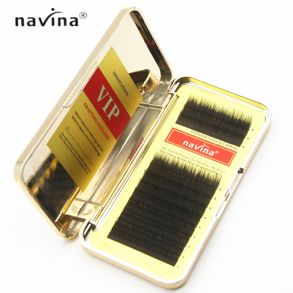 Ресницы изгиб СС 0.12 (12 рядов: 11мм) Navina*