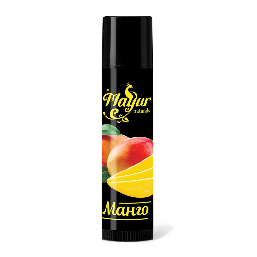 Натуральный бальзам для губ "Манго" Mayur, 5 гр
