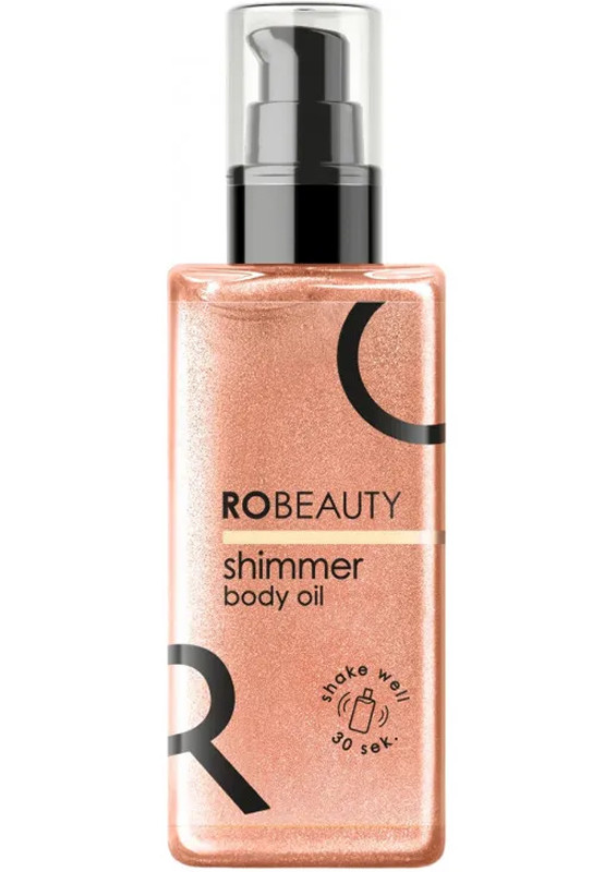 Масло-шиммер для тела Rose Shimmer RoBeauty, 100 мл