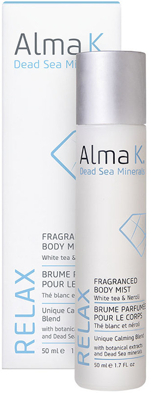 Мист для тела белый чай и нероли Alma K, 50 мл